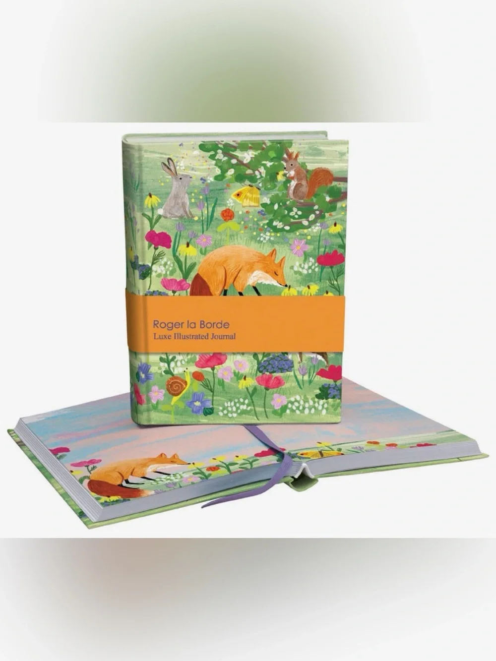 NEW Roger la Borde Luxe Illustrated Journal – Meadowland 272 full color pages